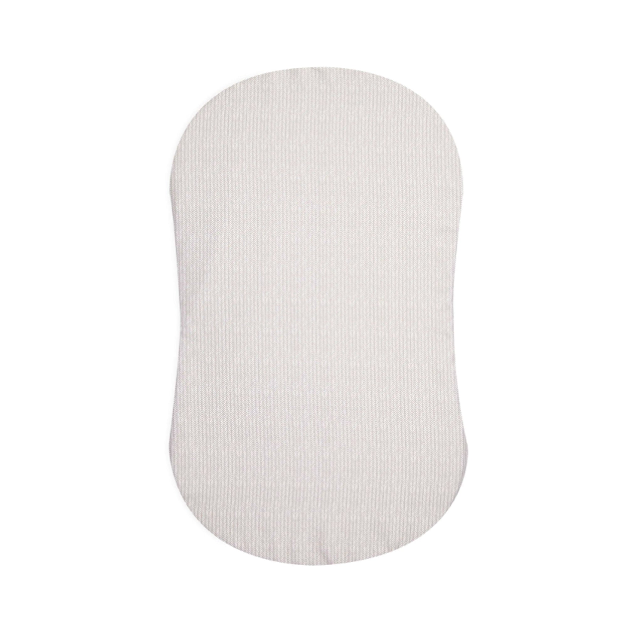 HALO Bassinest Fitted Sheet 100% Cotton - Herringbone