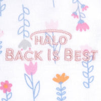 Thumbnail for HALO SleepSack Swaddle Cotton 1.5Tog - Flower Garden