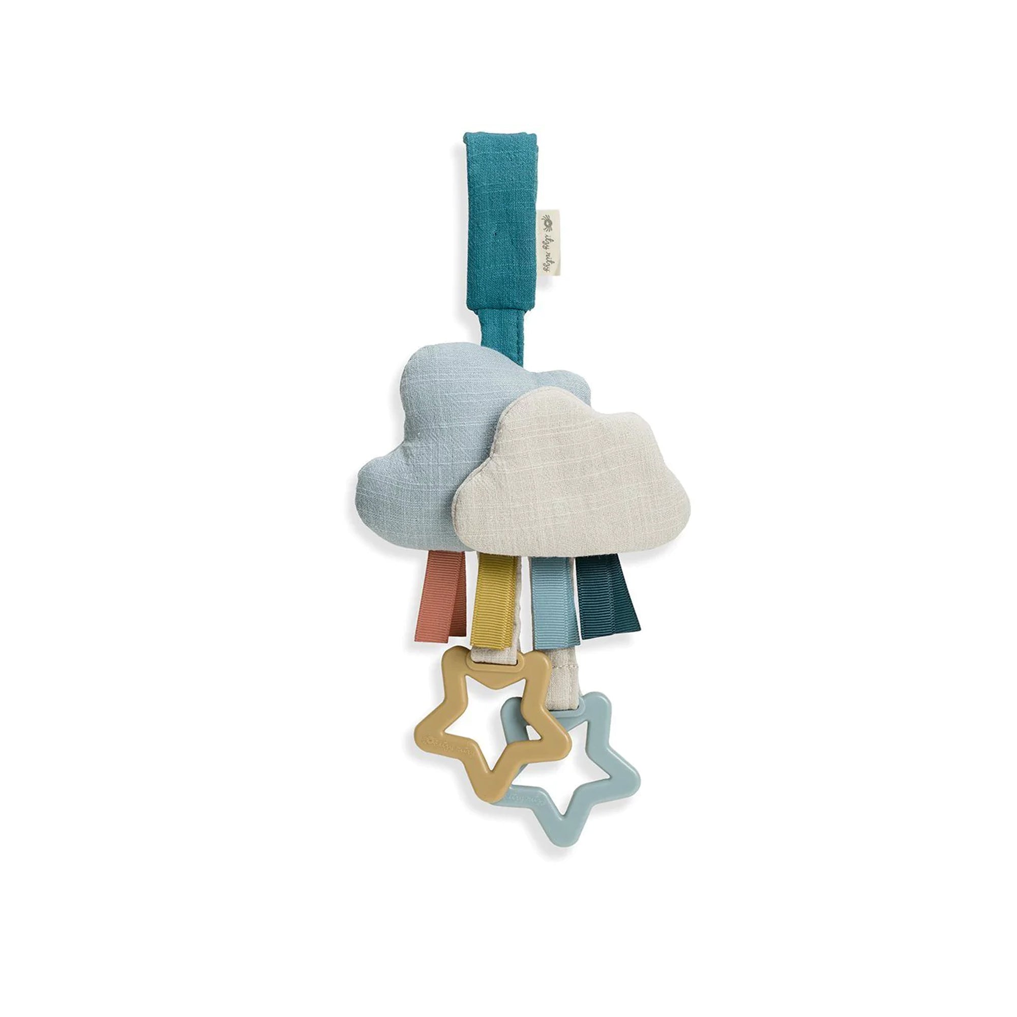 ITZY RITZY Bitzy Bespoke Ritzy Jingle Attachable Travel Toy - Cloud