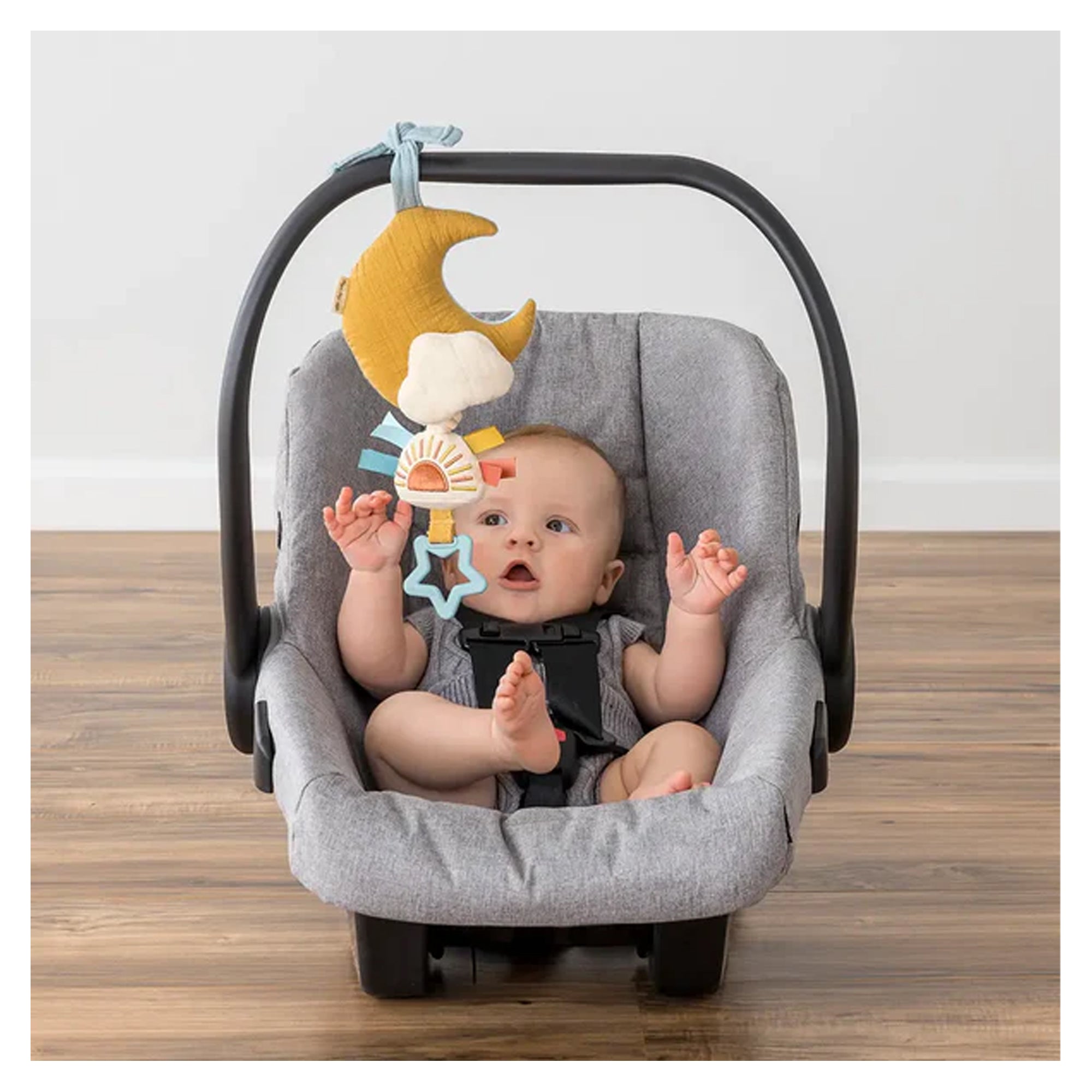 ITZY RITZY Bitzy Notes Musical Pull-Down Toy - Cloud/Sun