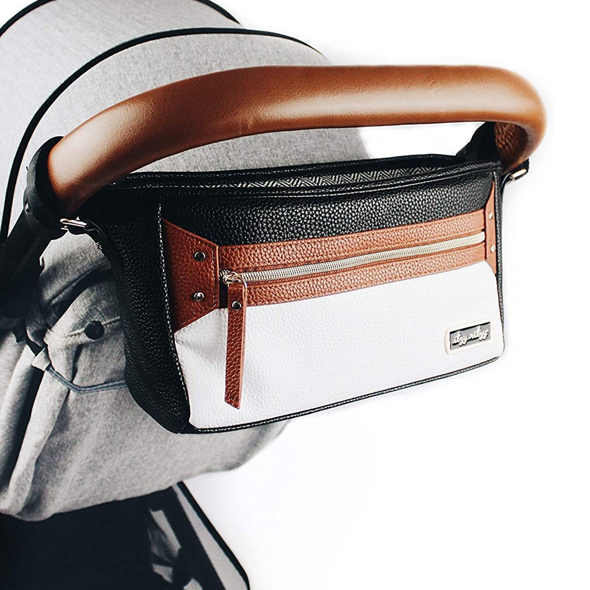 Panier pour poussette ITZY RITZY - Café et crème