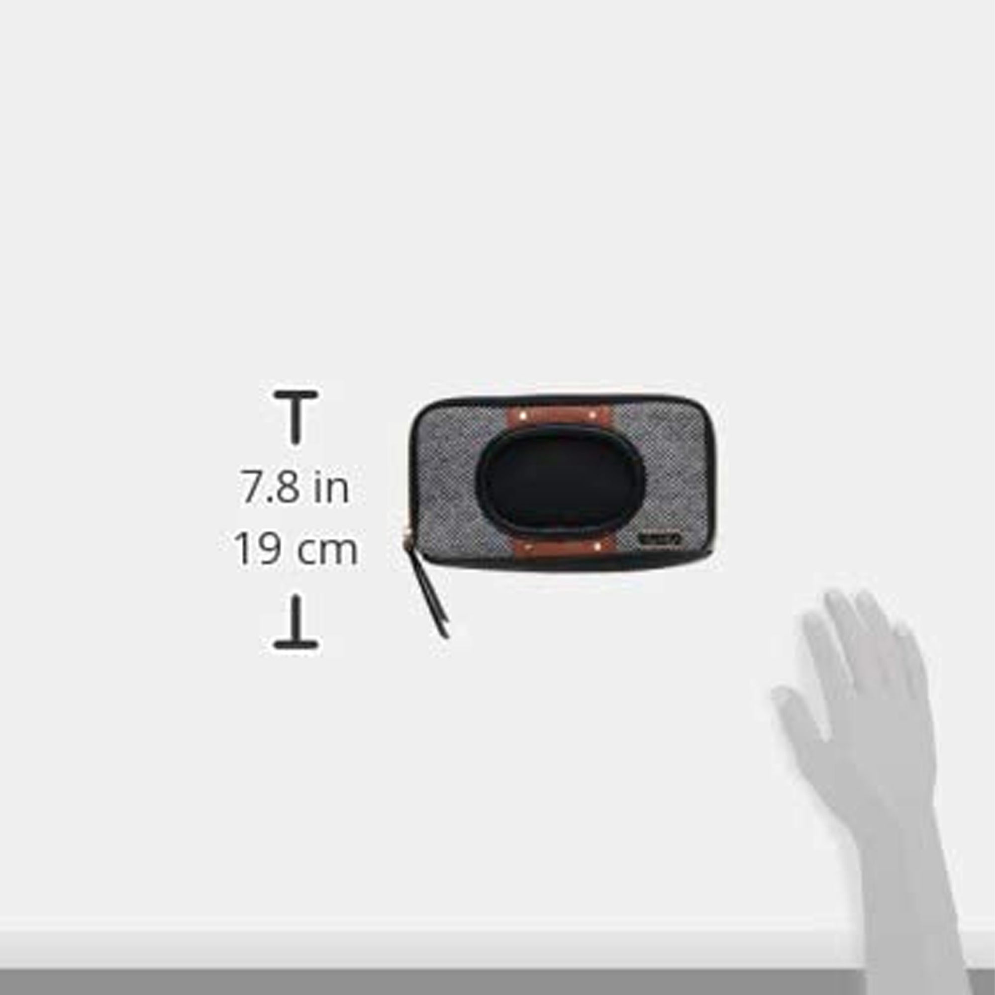 ITZY RITZY Travel Wipes Case - Coffee & Cream