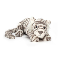 Thumbnail for JELLYCAT Big Cats Sacha Snow Tiger - Little