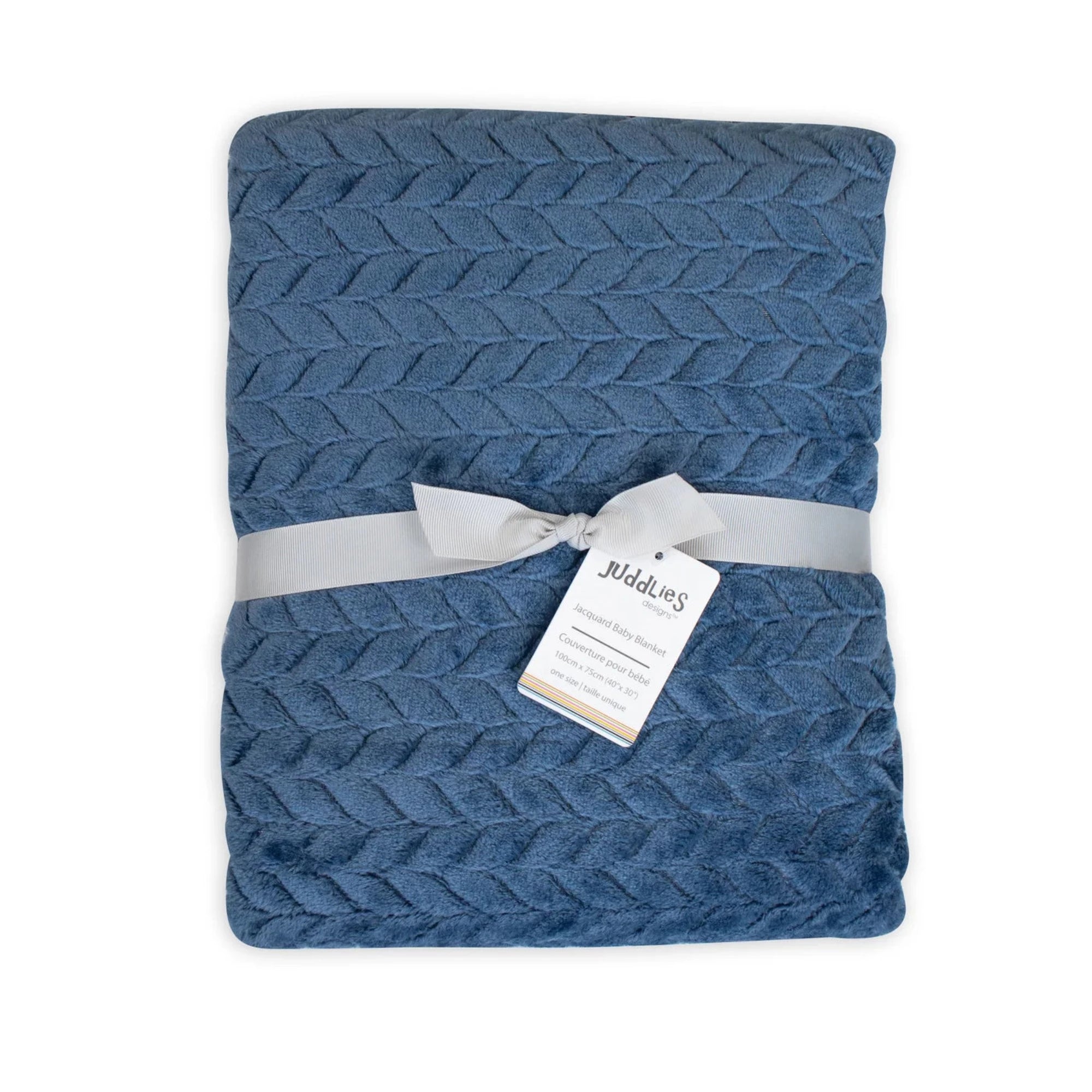 JUDDLIES-Jacquard-Flannel-Blanket-Navy