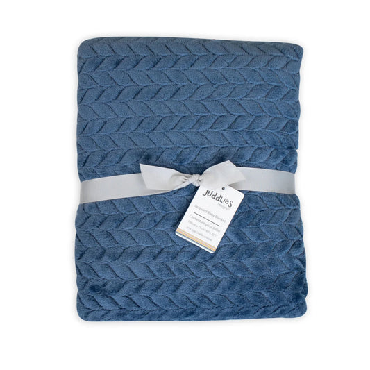 JUDDLIES-Jacquard-Flannel-Blanket-Navy