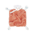 KALOO Plume Doudou Bear (20cm/7.9in) - Coral