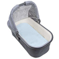 Kushies Bassinet Fitted Sheet Flannel - Blue