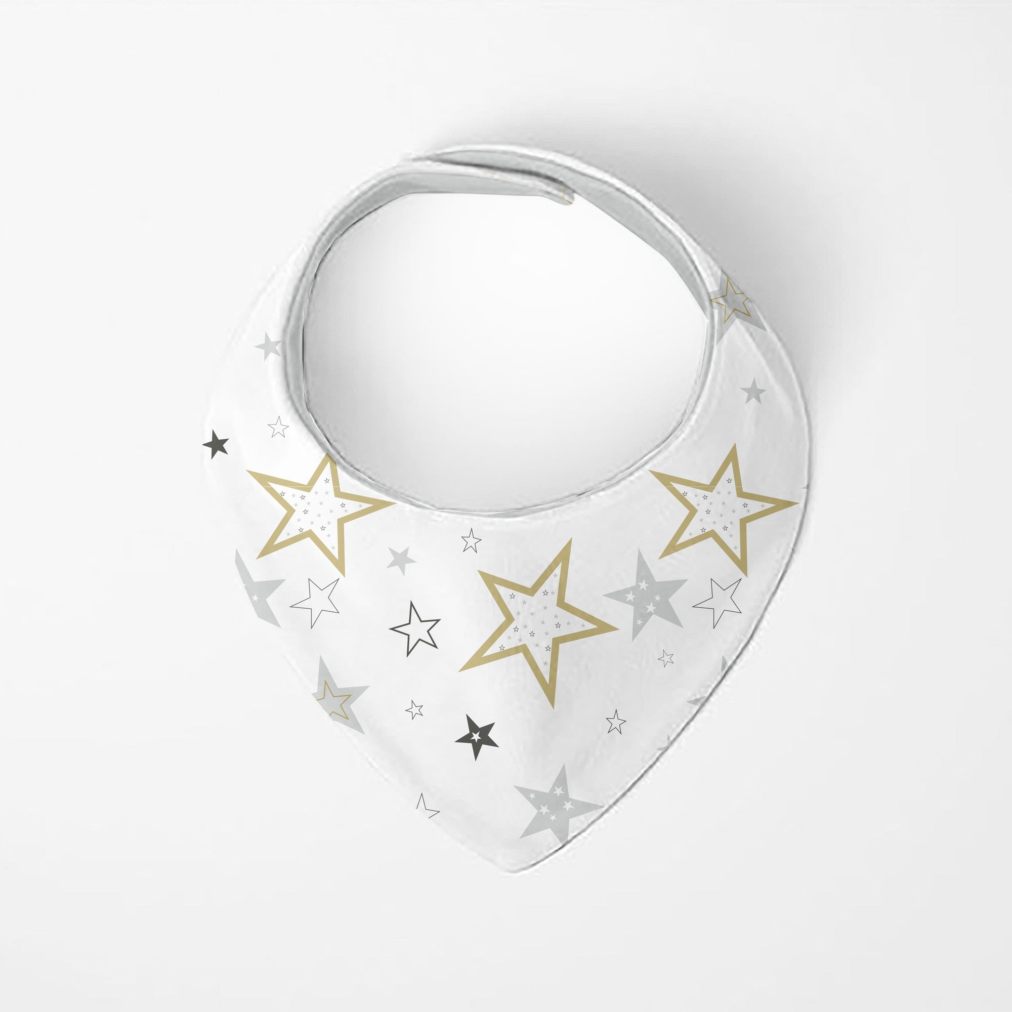 KUSHIES Bandana Bib 2-Pack - Stars