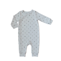 Thumbnail for PEHR Organic Cotton Front Snap Kimono Romper - Hatchling Bunny