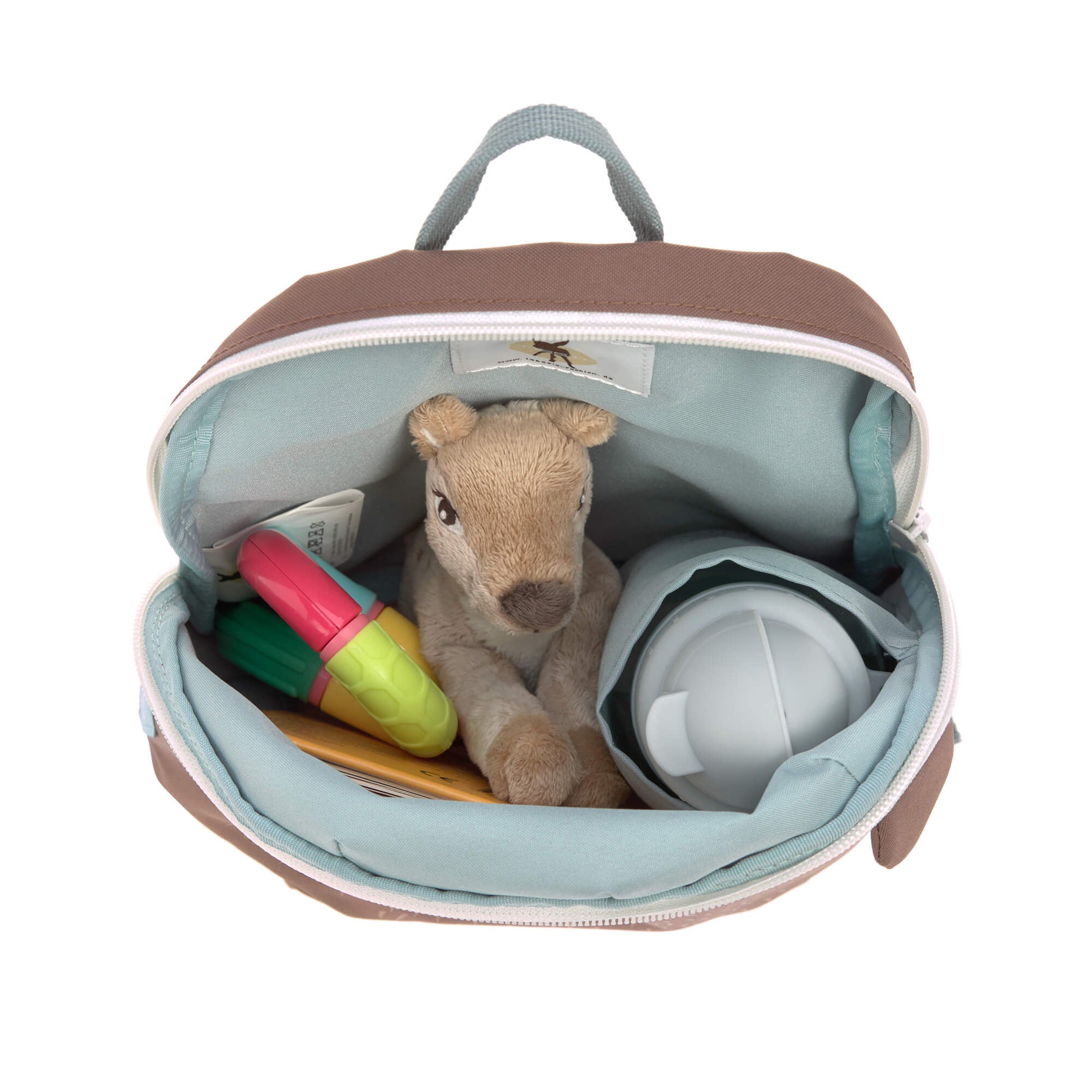 LASSIG Tiny Backpack About Friends - Beaver