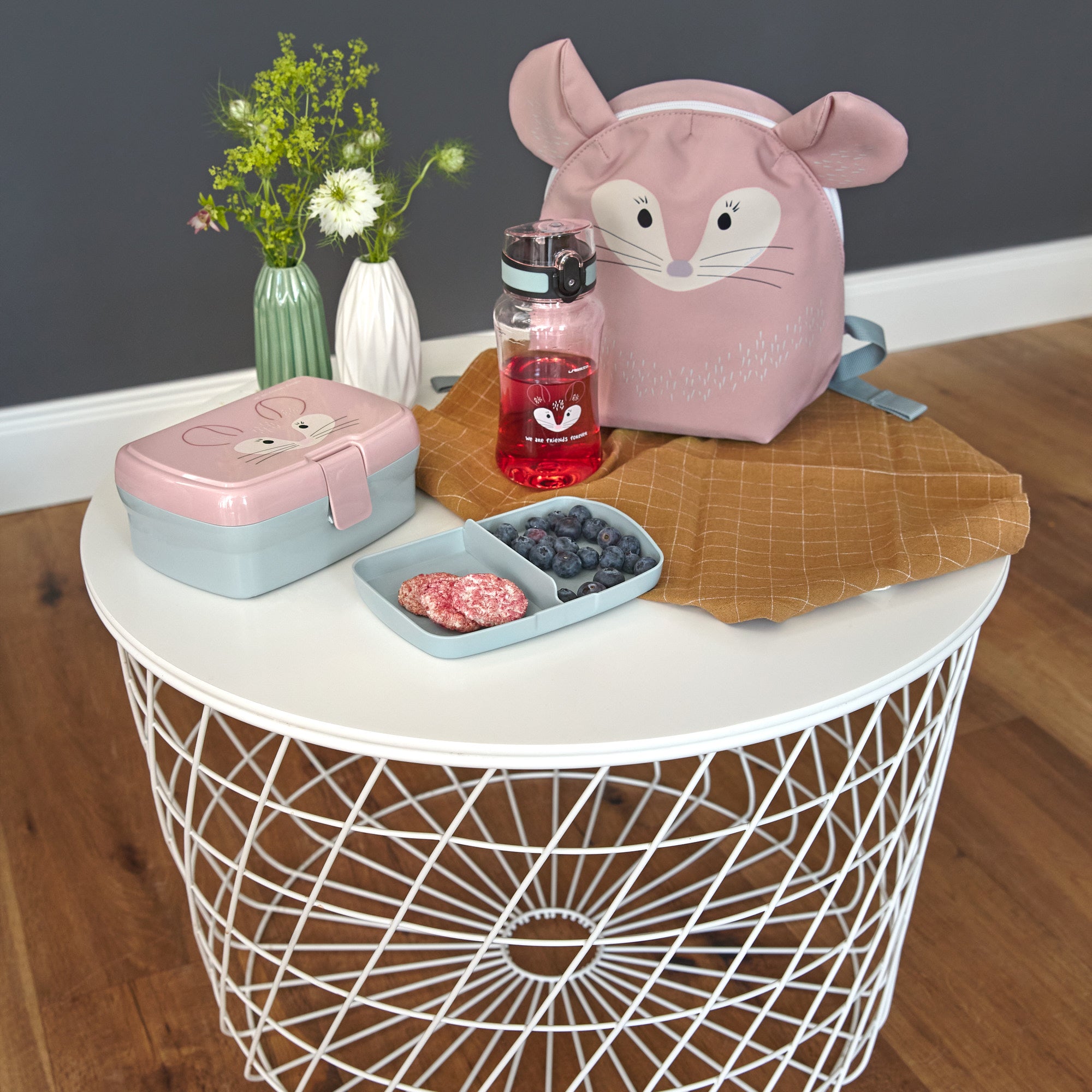 LASSIG Tiny Backpack About Friends - Chinchilla