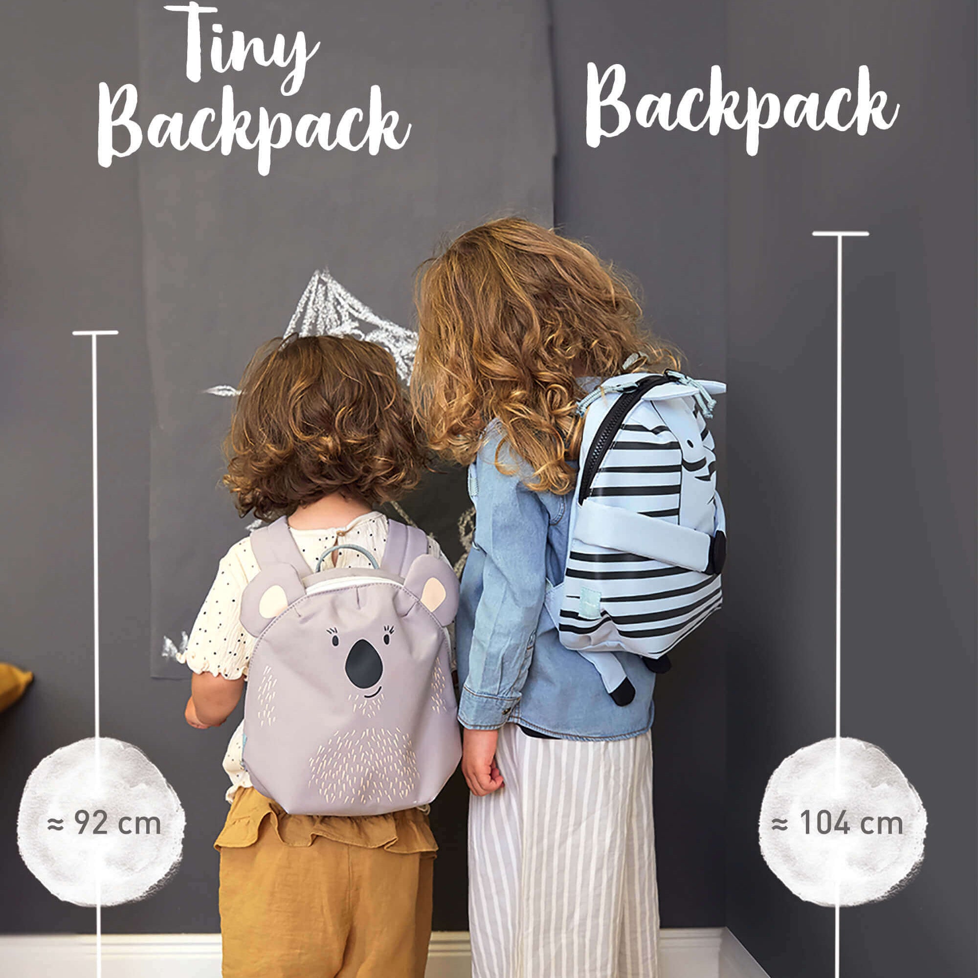 LASSIG Tiny Backpack About Friends - Chinchilla