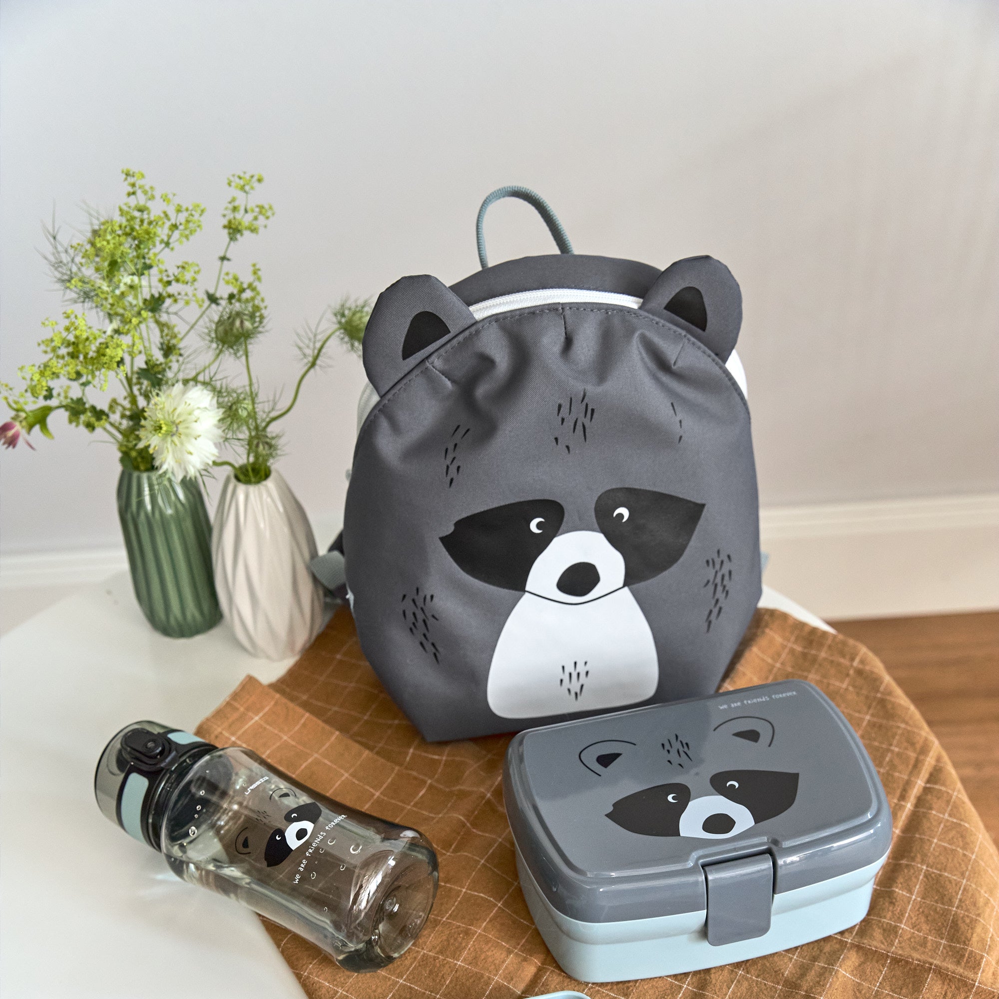 LASSIG Tiny Backpack About Friends - Racoon