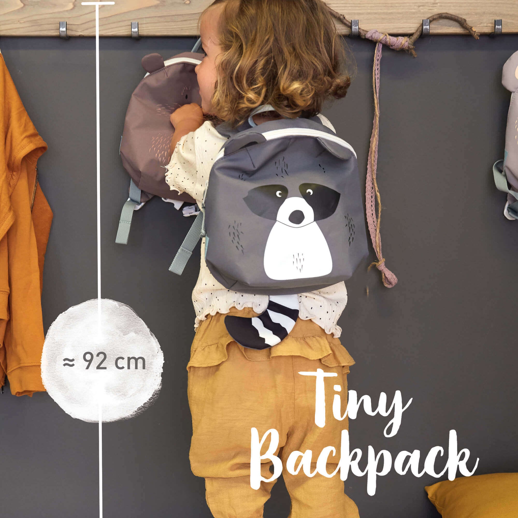 LASSIG Tiny Backpack About Friends - Racoon