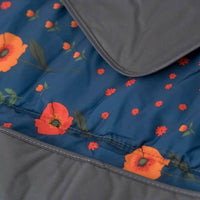 Thumbnail for LITTLE UNICORN 5x5 Outdoor Blanket - Midnight Poppy