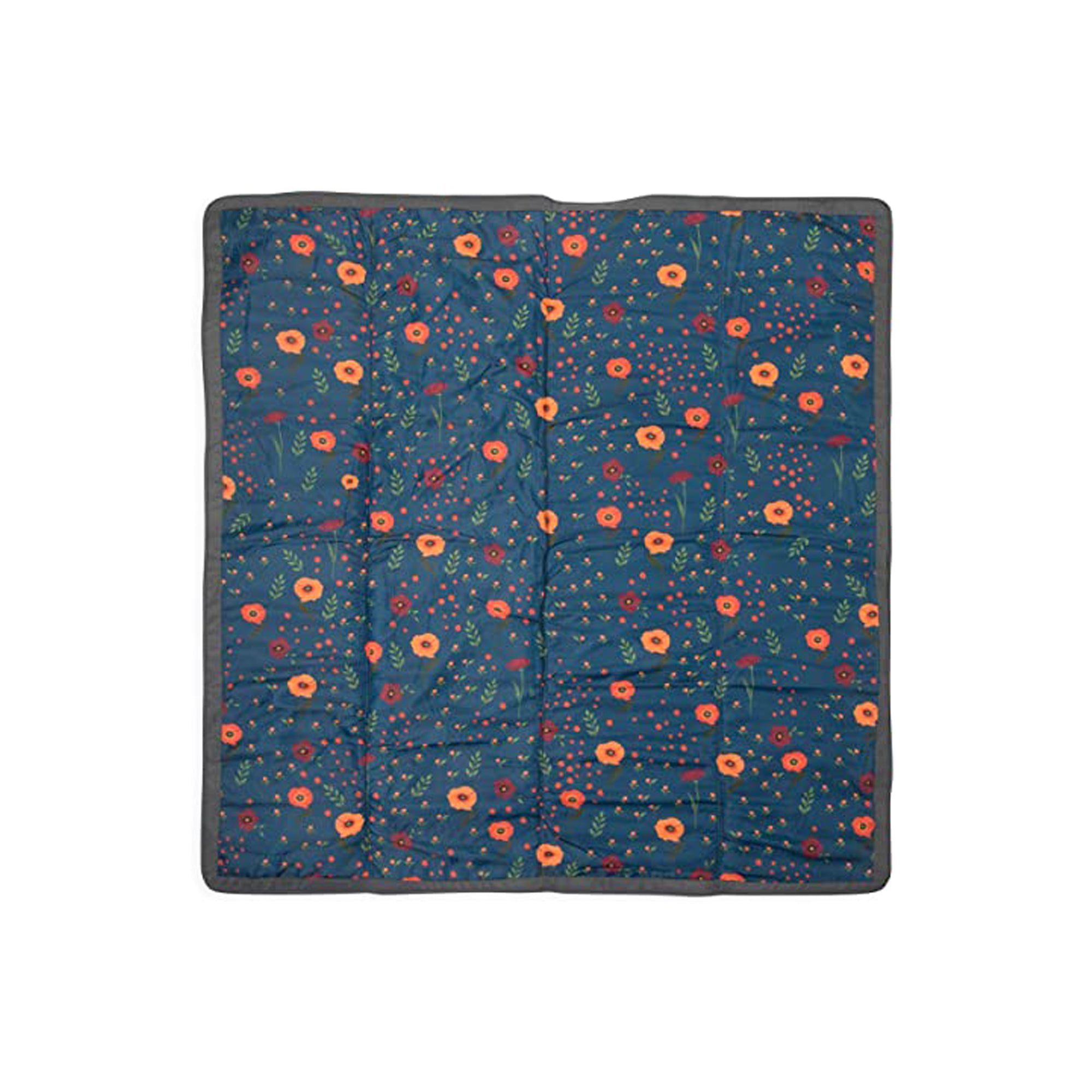 LITTLE UNICORN 5x5 Outdoor Blanket - Midnight Poppy