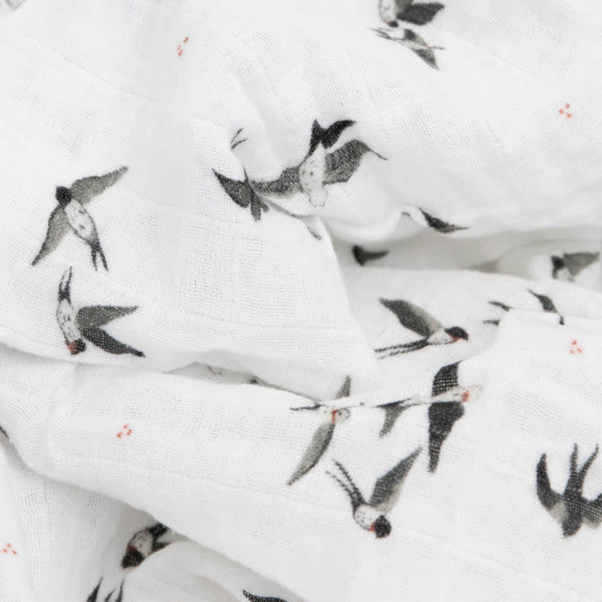 LITTLE UNICORN Organic Cotton Muslin Swaddle (2-Pack) - Swallows Set