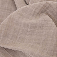 Thumbnail for LITTLE UNICORN Organic Cotton Muslin Swaddle Single - Driftwood