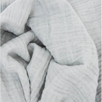 Thumbnail for LITTLE UNICORN Organic Cotton Muslin Swaddle Single - White Sage