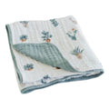LITTLE UNICORN Cotton Muslin Baby Blanket - Prickle Pots
