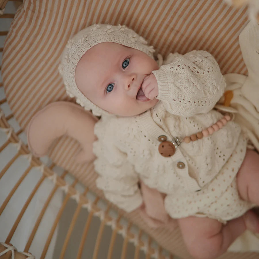 MUSHIE Silicone Pacifier Clip Eva