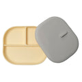 LOULOU LOLLIPOP - Divided Plate With Lid - Sunny Yellow