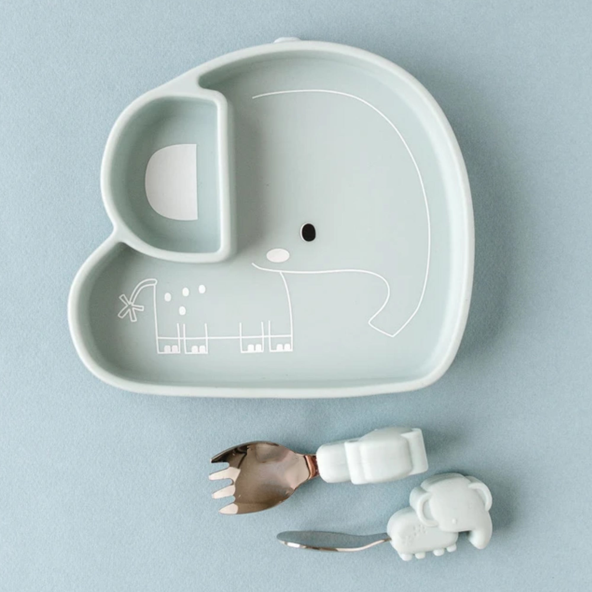 LOULOU LOLLIPOP Silicone Snack Plate