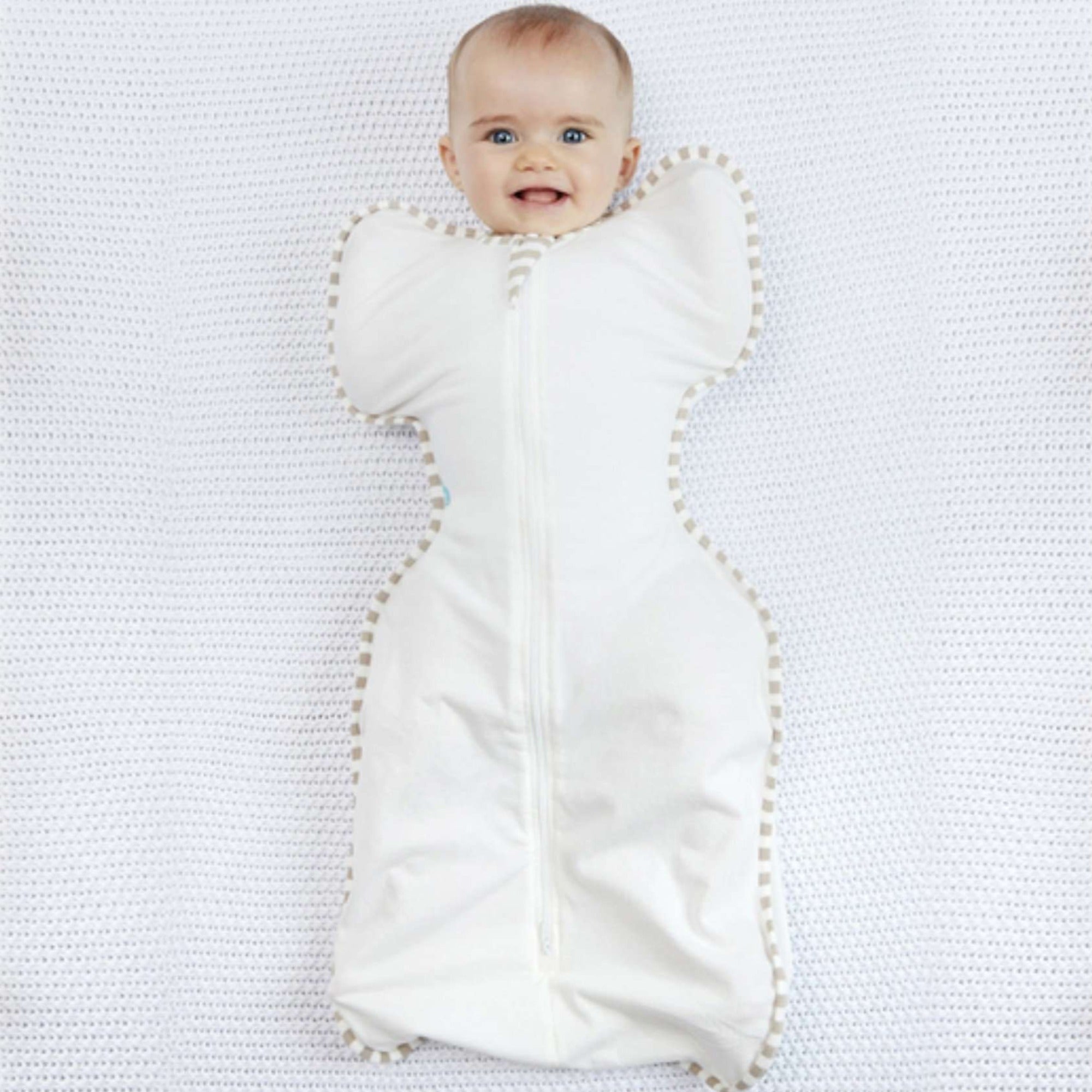 LOVE TO DREAM Swaddle Up Organic 1Tog - Cream