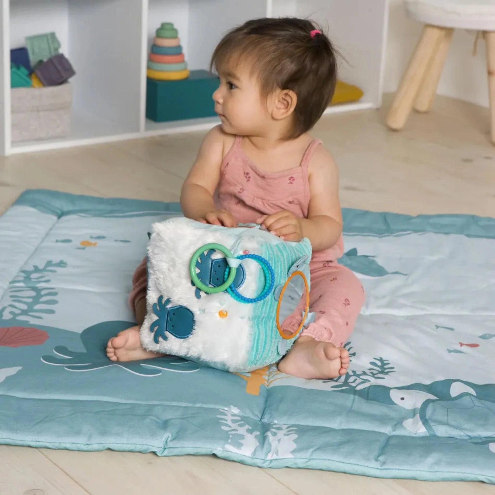 Cube d'activités LITTLE BIG FRIENDS - Océan