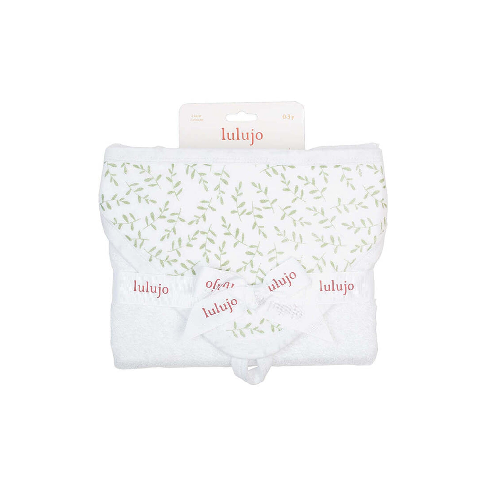 Serviette à capuche LULUJO - Vert