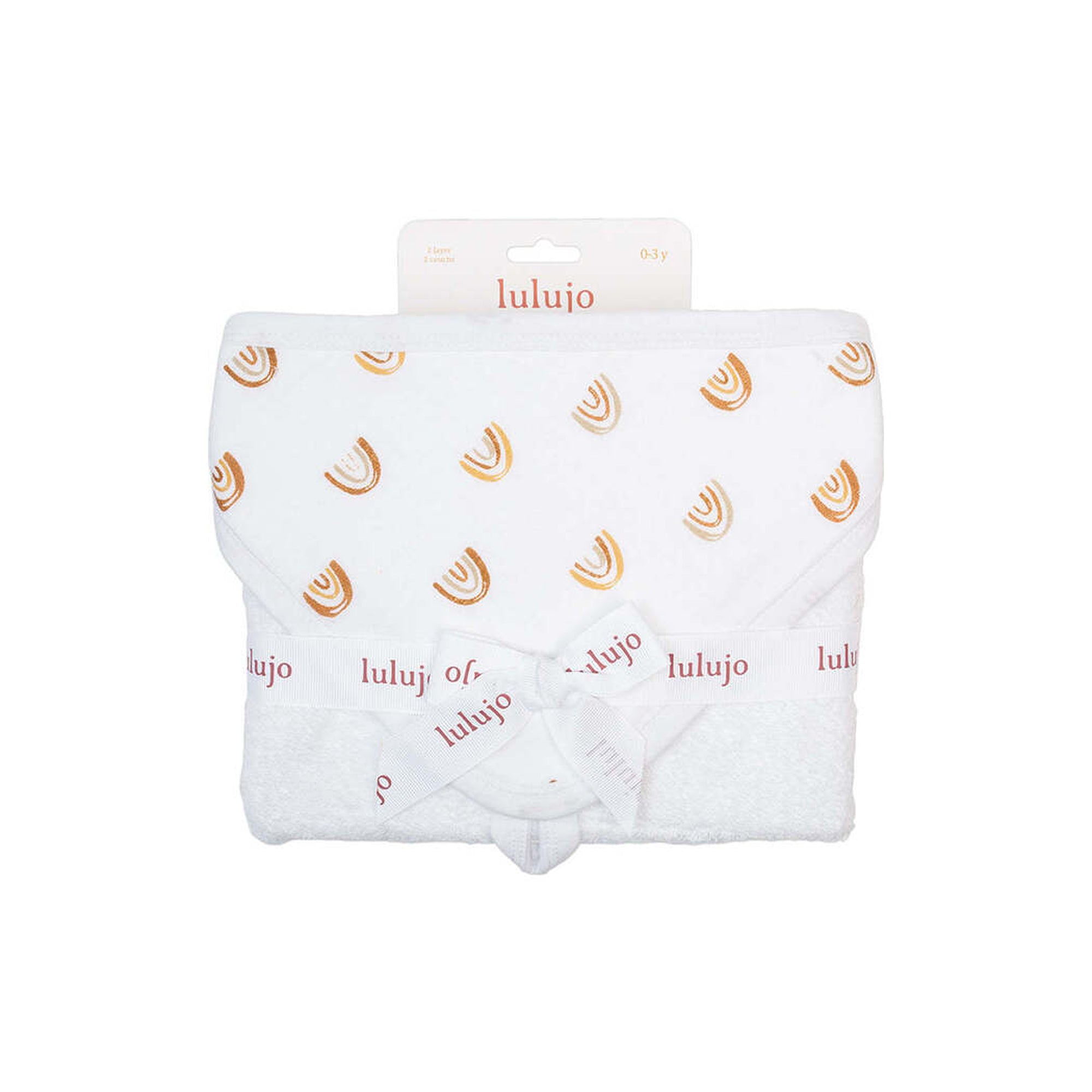 LULUJO Hooded Towel - Rainbow