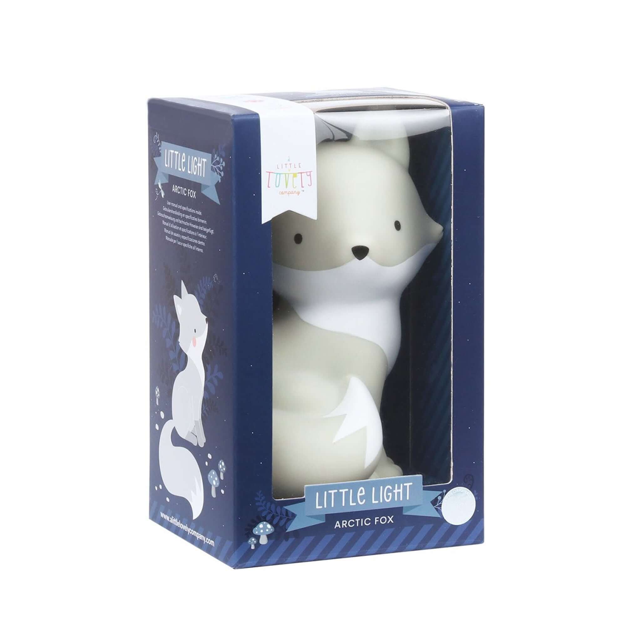 A LITTLE LOVELY COMPANY  Little Light - Arctic Fox
