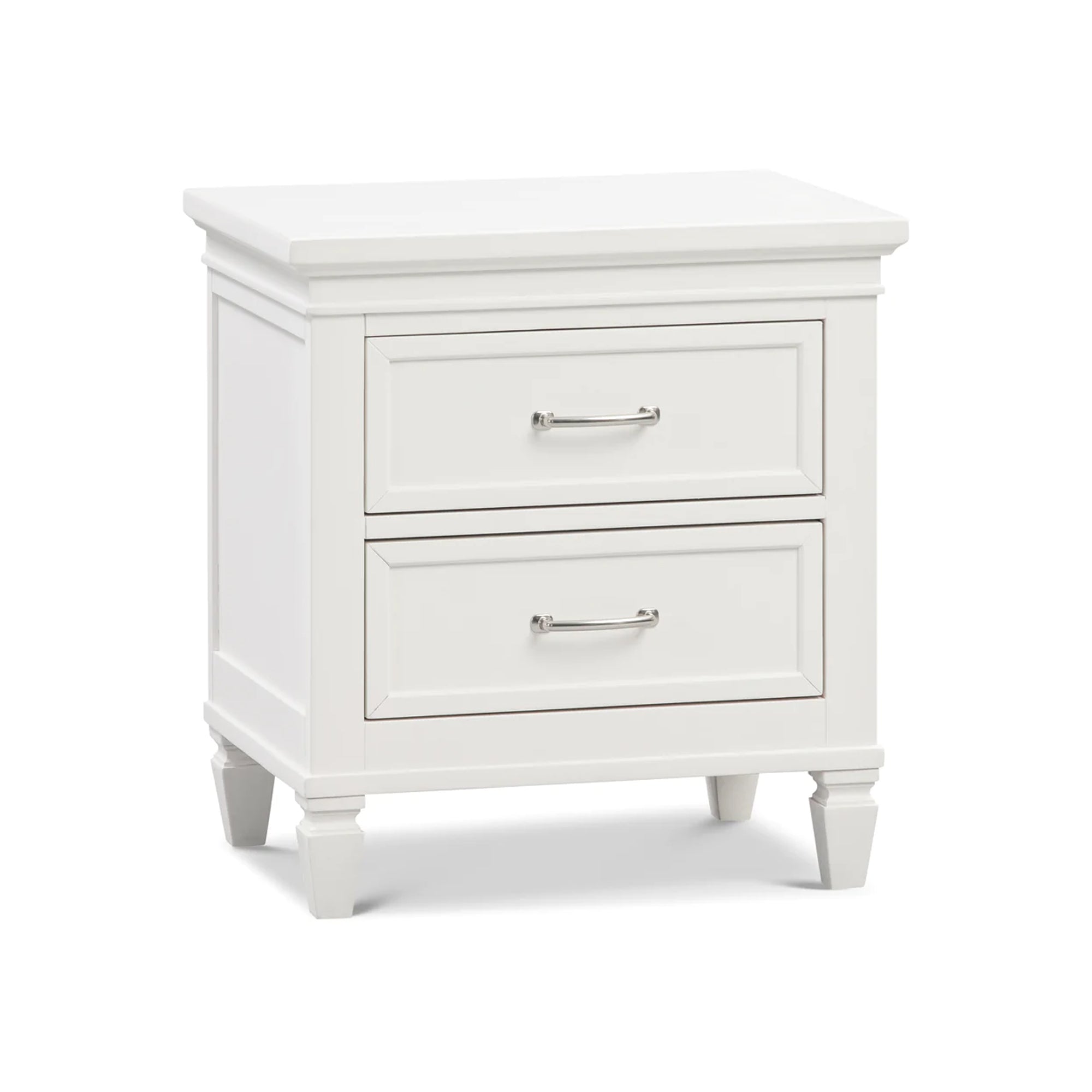 Table de chevet assemblée NAMESAKE Darlington - Blanc chaud