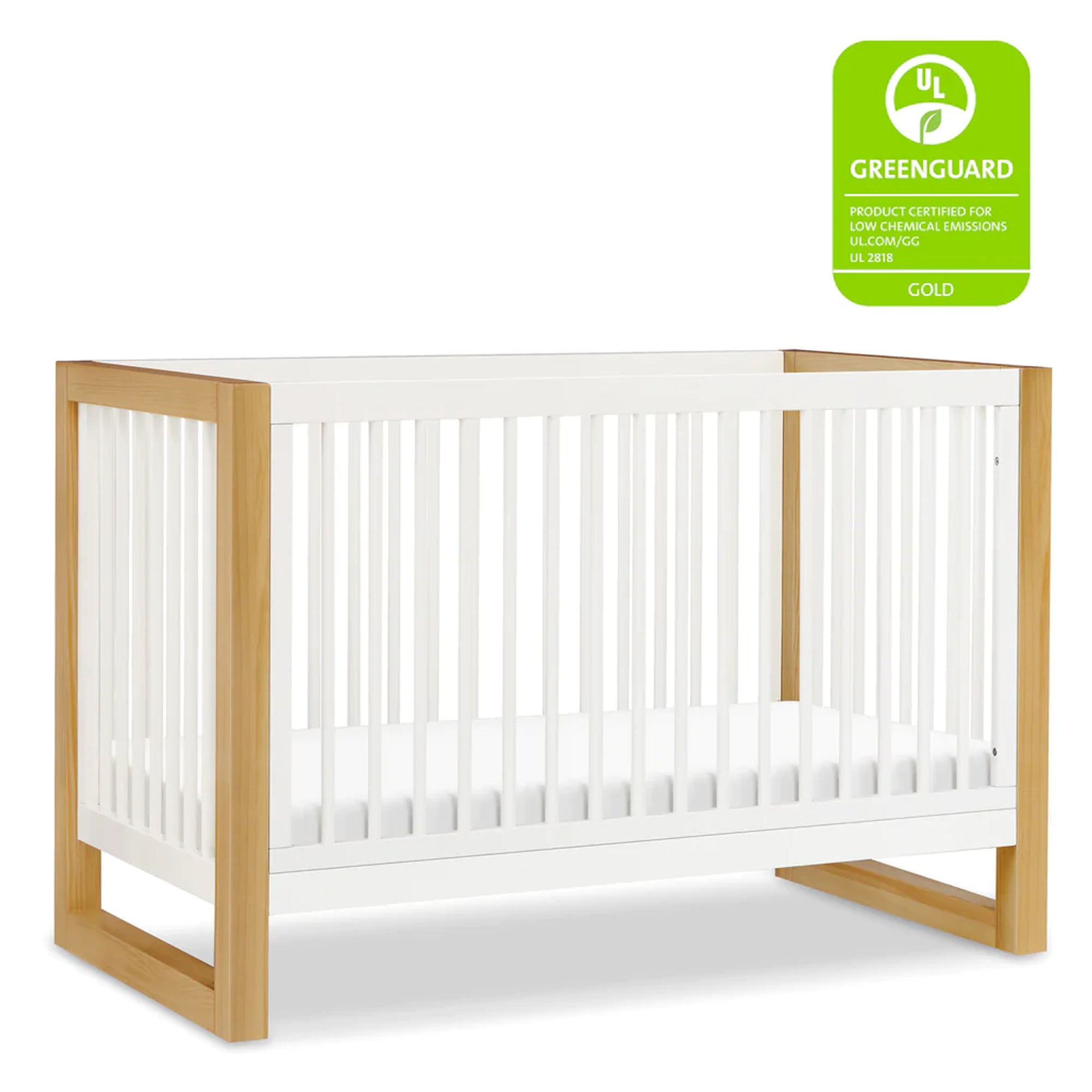 Lit bébé convertible 3 en 1 NAMESAKE Nantucket avec kit de conversion pour lit d'enfant