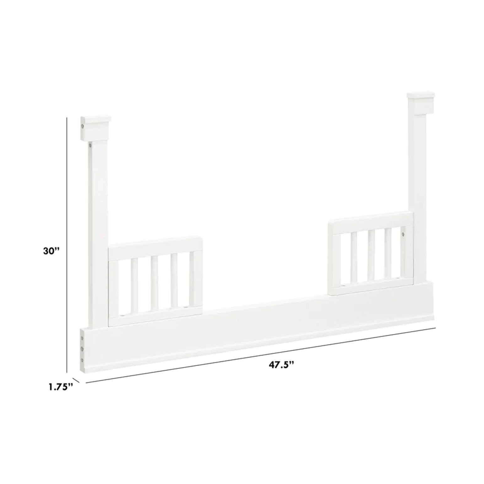 Kit de conversion pour lit d'enfant NAMESAKE Tanner - Blanc chaud