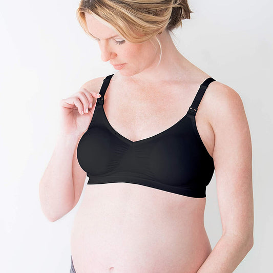 MEDELA T-Shirt Nursing Bra - Black