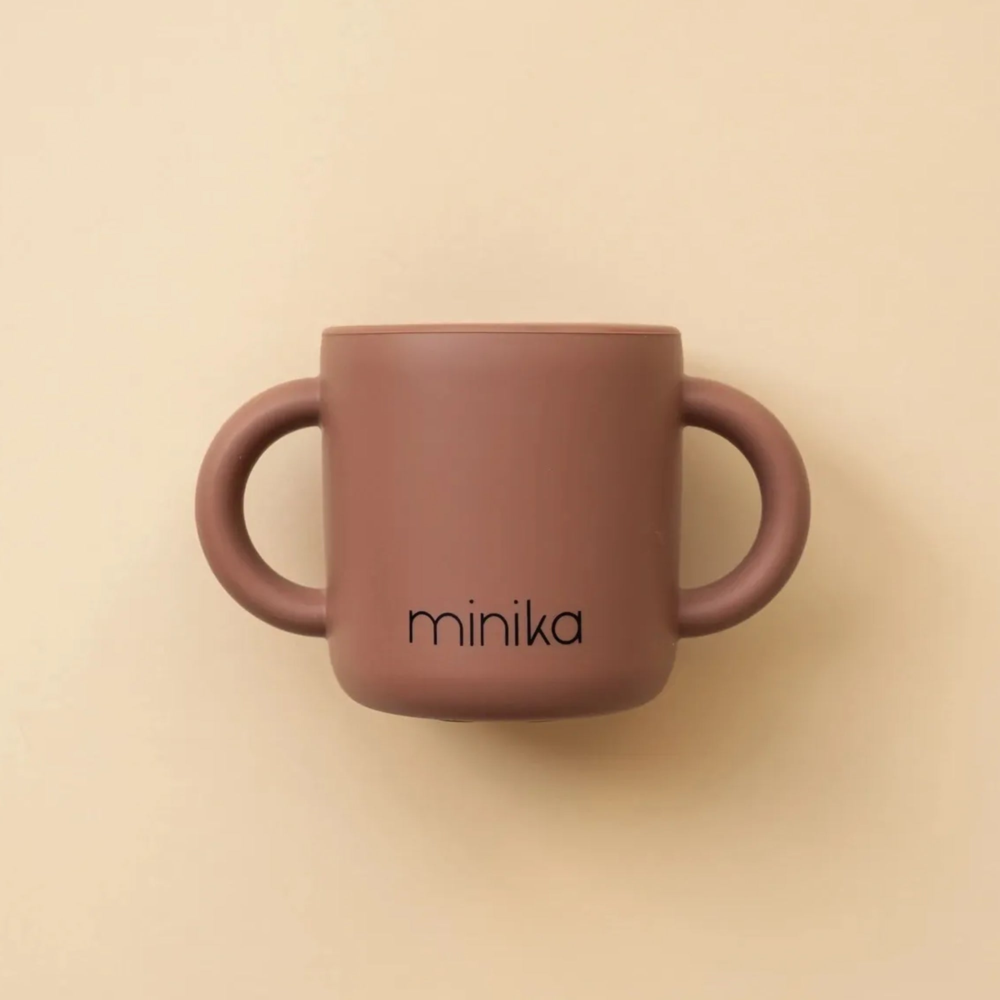Tasse d'apprentissage MINIKA avec anses - Cacao 