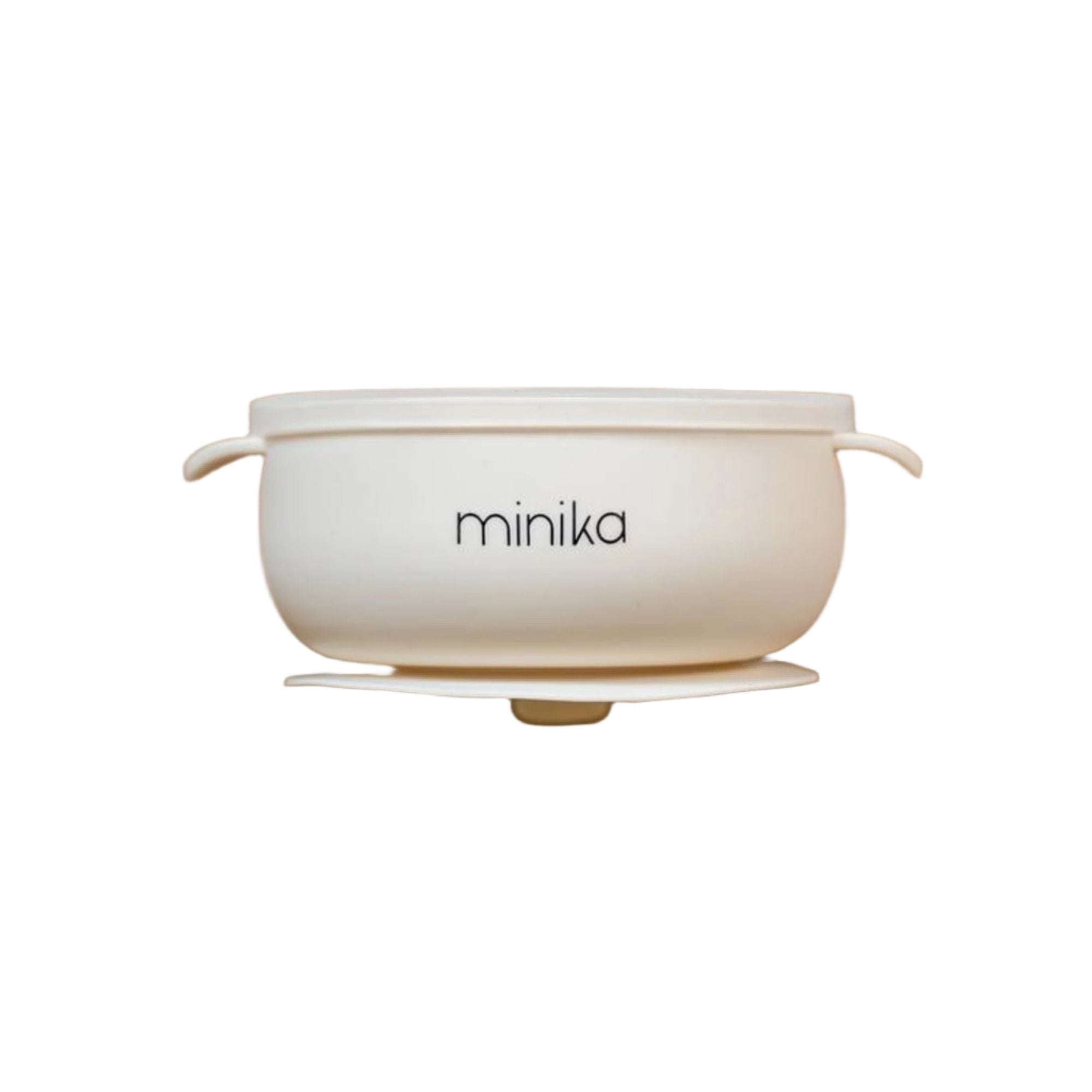 Bol en silicone MINIKA avec couvercle - Coquille