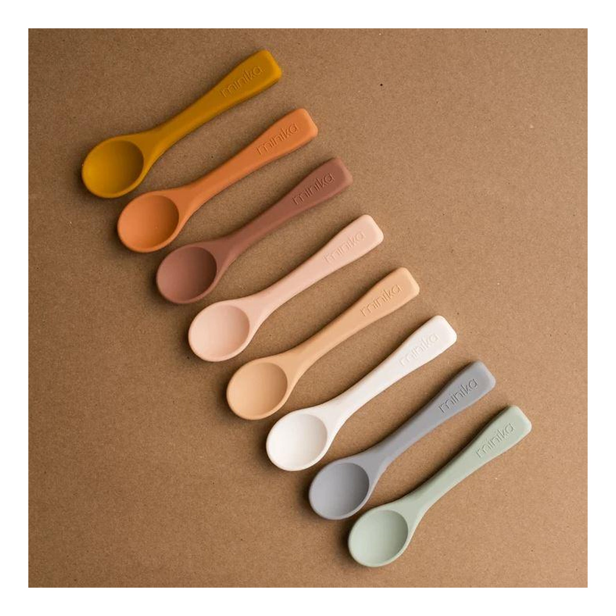 MINIKA Silicone Spoon - Shell