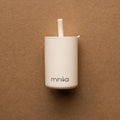 MINIKA Straw Cup With Lid - Shell