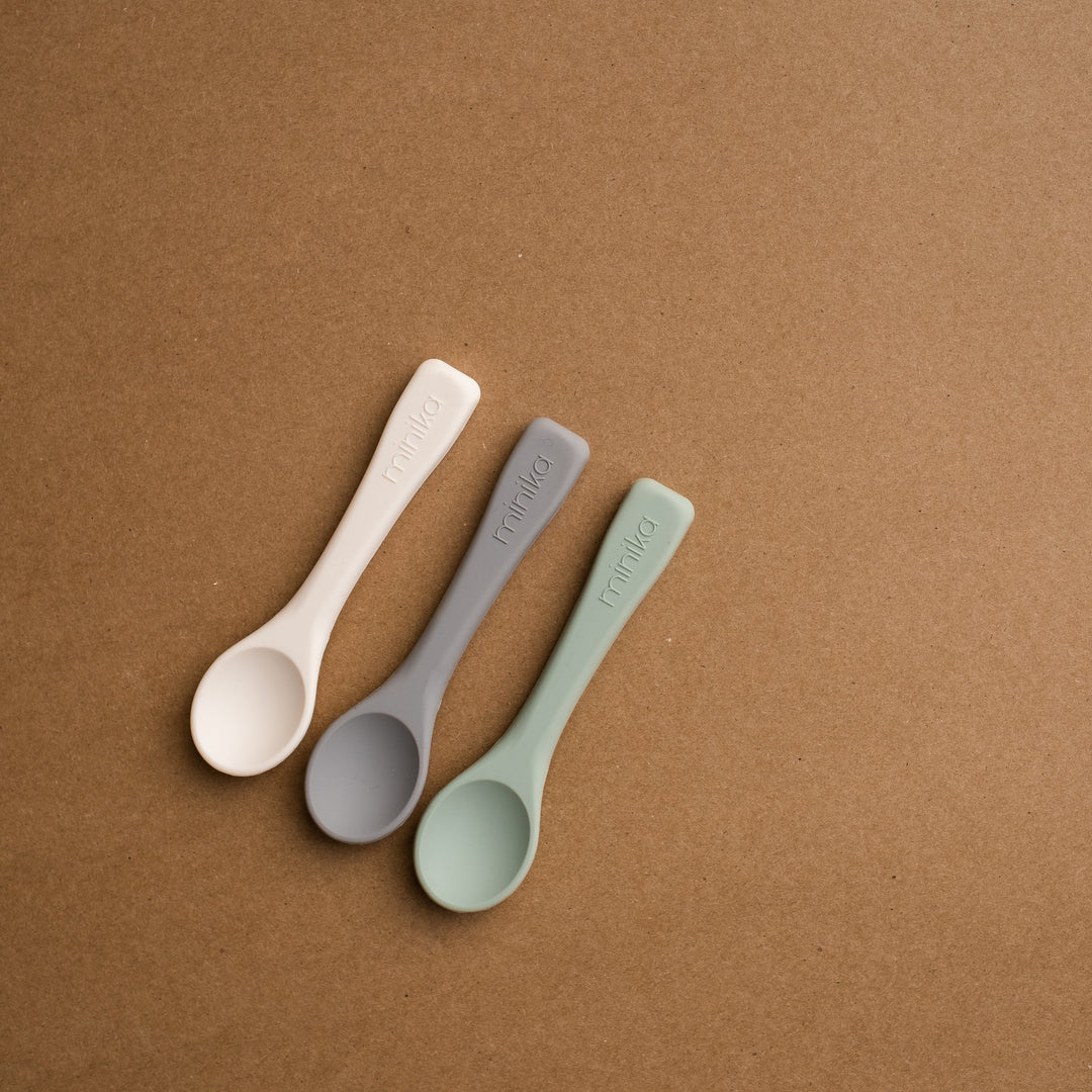 MINIKA Silicone Spoon - Stone