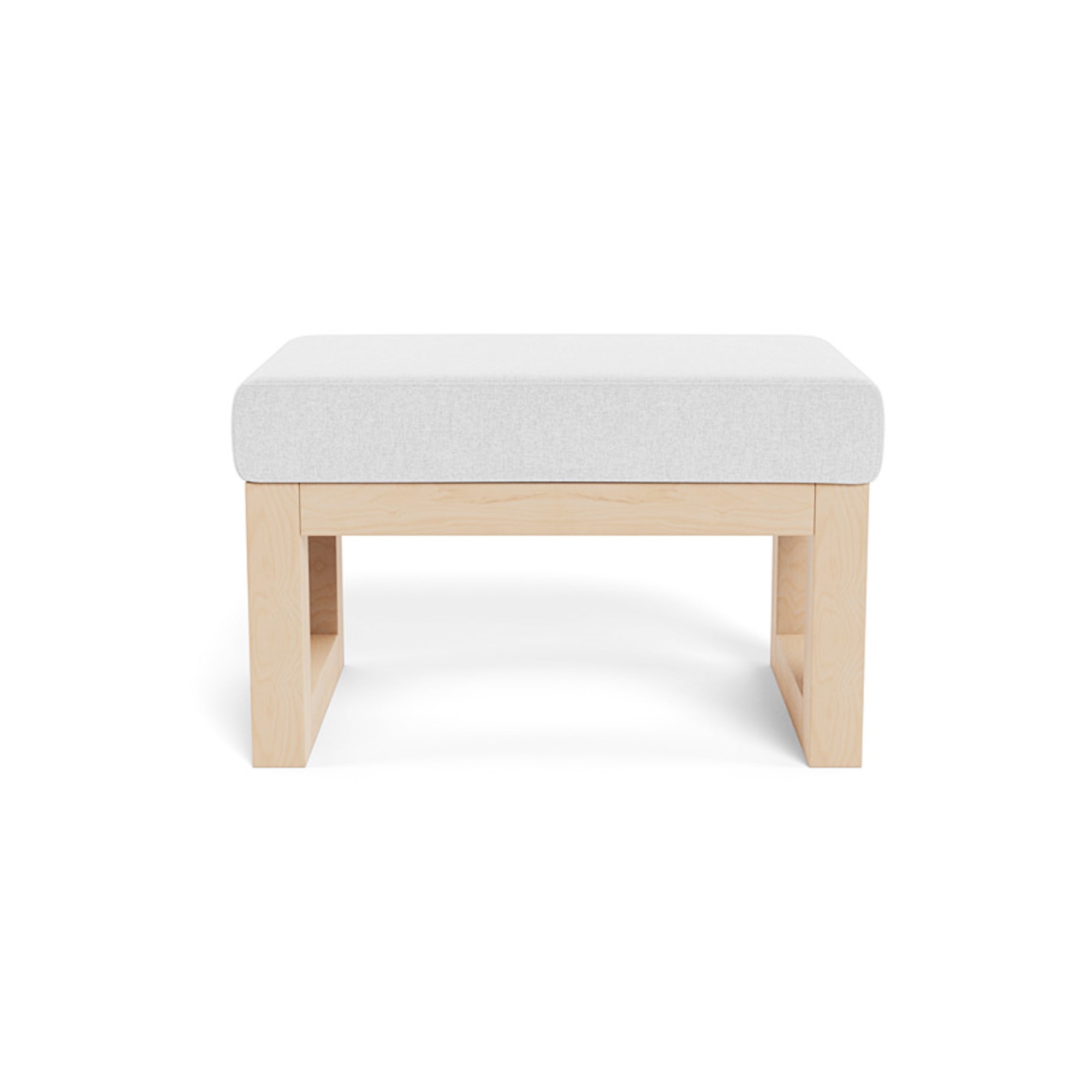 MONTE DESIGN Joya Ottoman / Clear Maple Base
