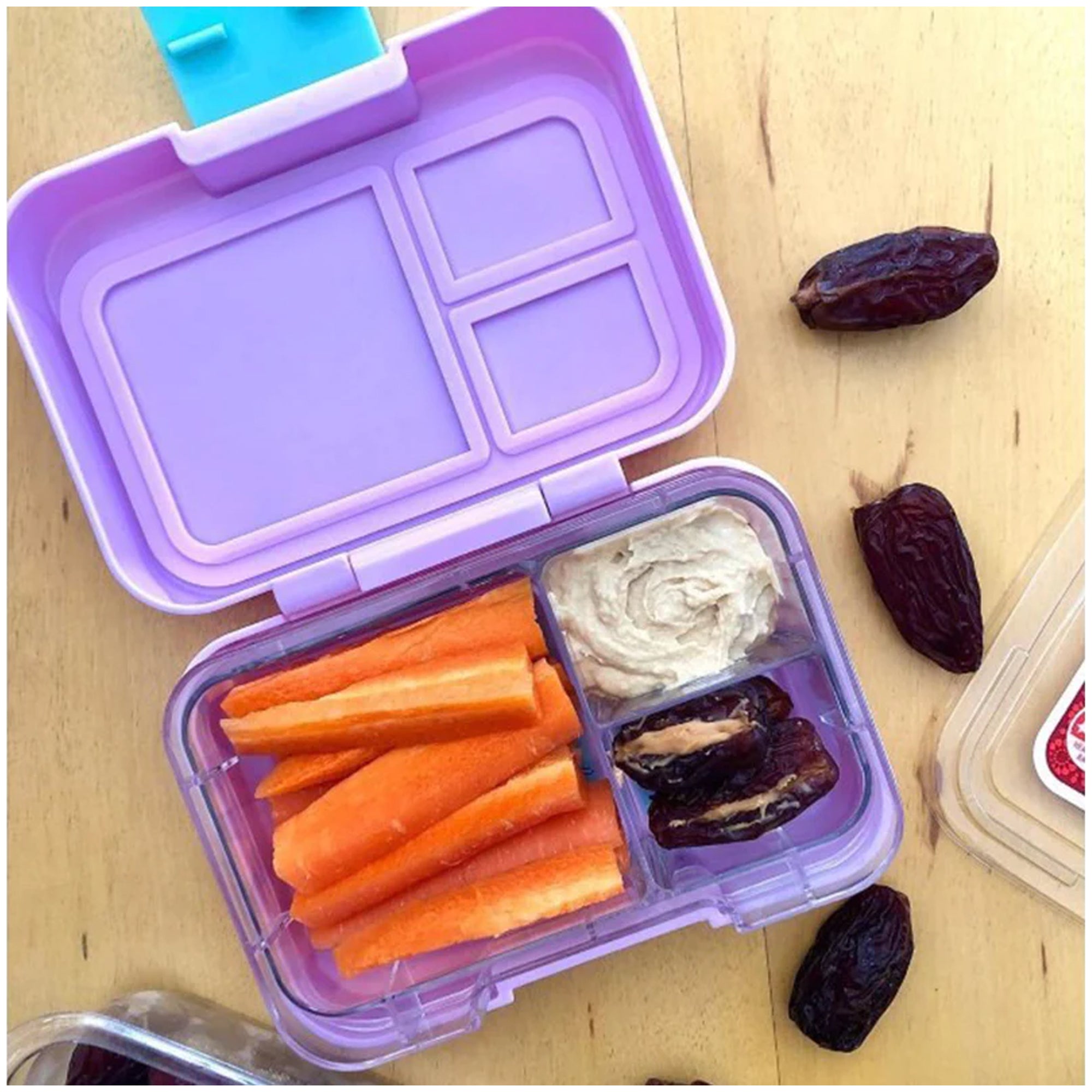 MUNCHBOX Munchi Snack - Purple Periwinkle