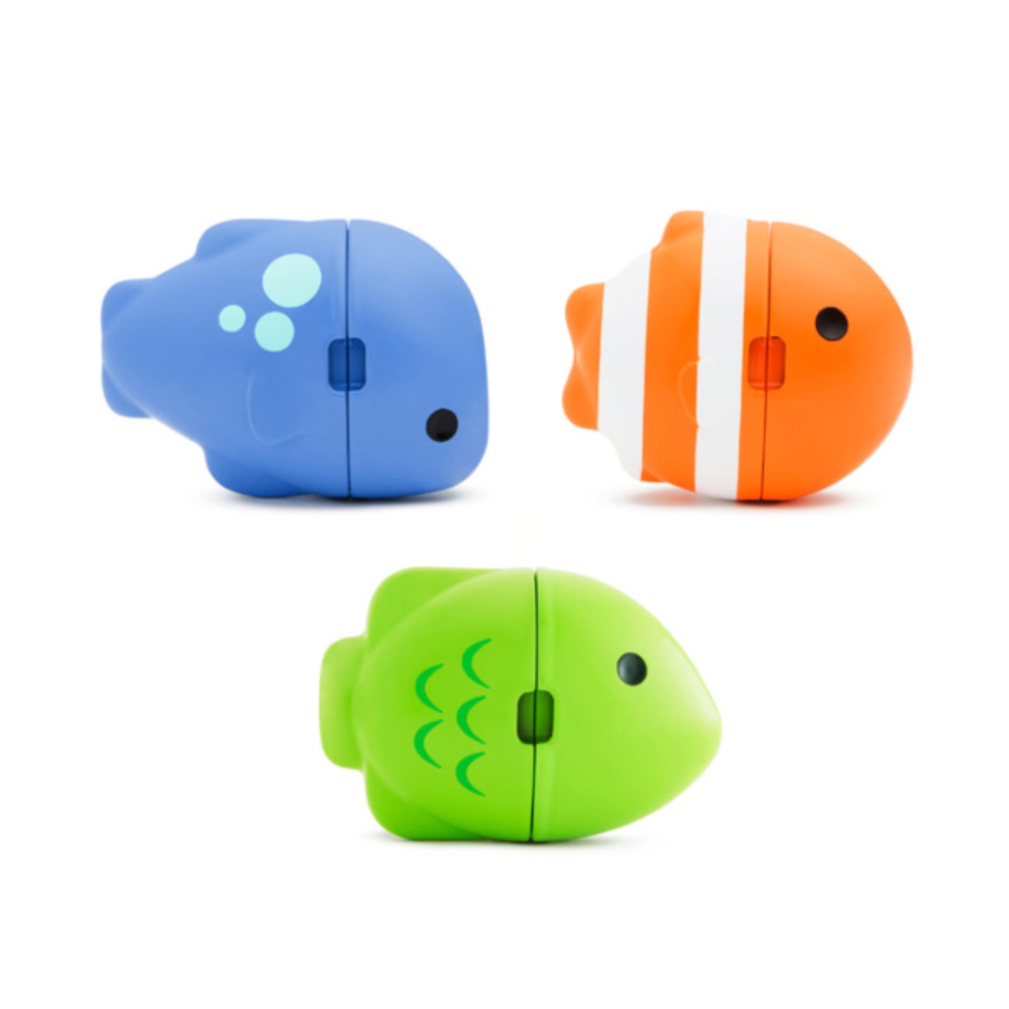 MUNCHKIN ColorMix Fish Color Changing Bath Toy - 3 Pack