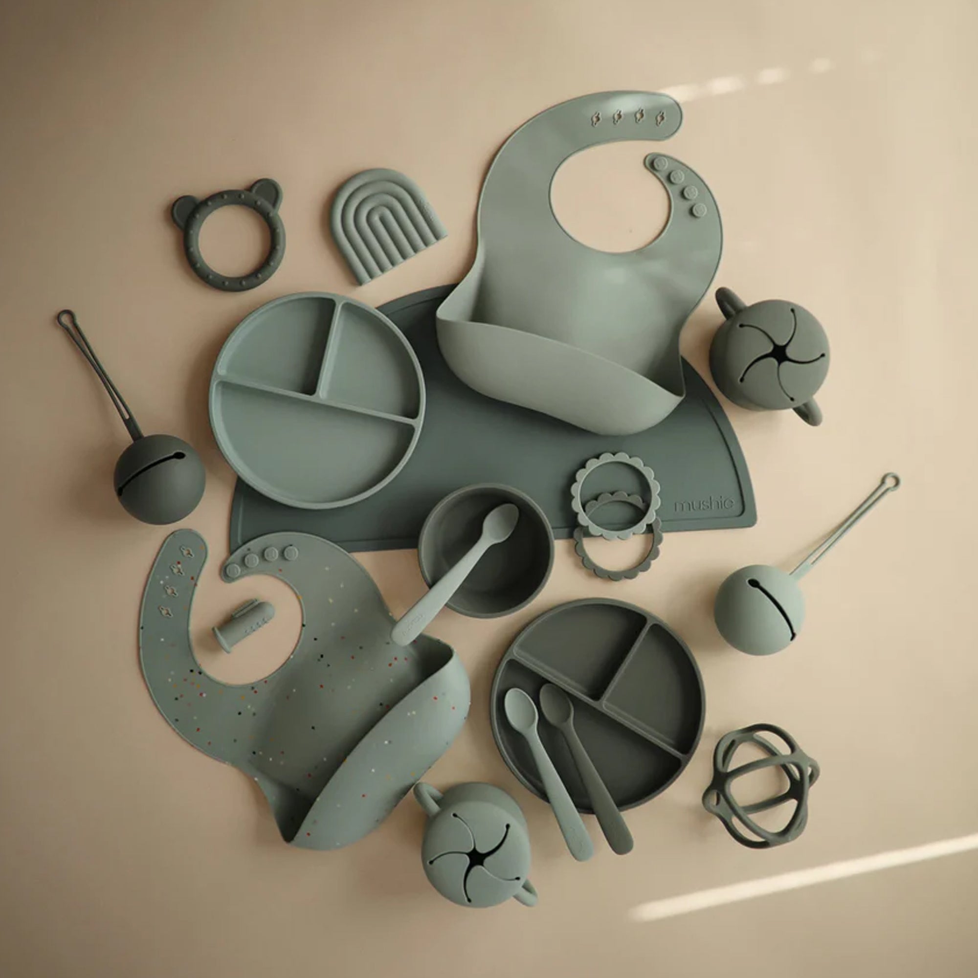 Anneau de dentition MUSHIE Ball - Thym séché