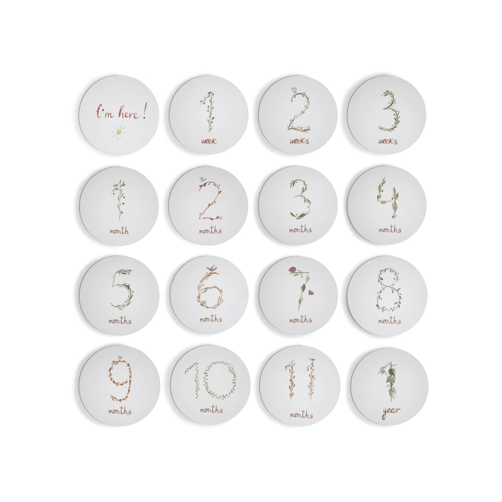 MUSHIE Milestone Cards