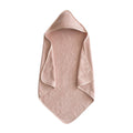 MUSHIE Organic Cotton Baby Hooded Towel - Blush