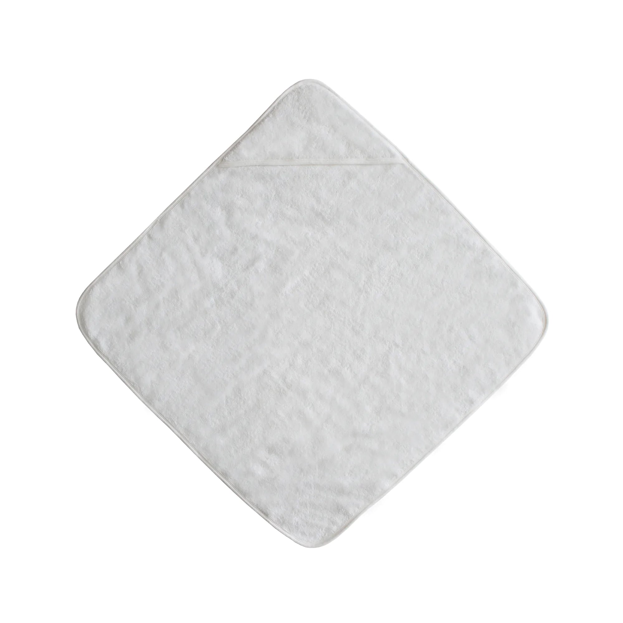 MUSHIE Organic Cotton Baby Hooded Towel - Pearl