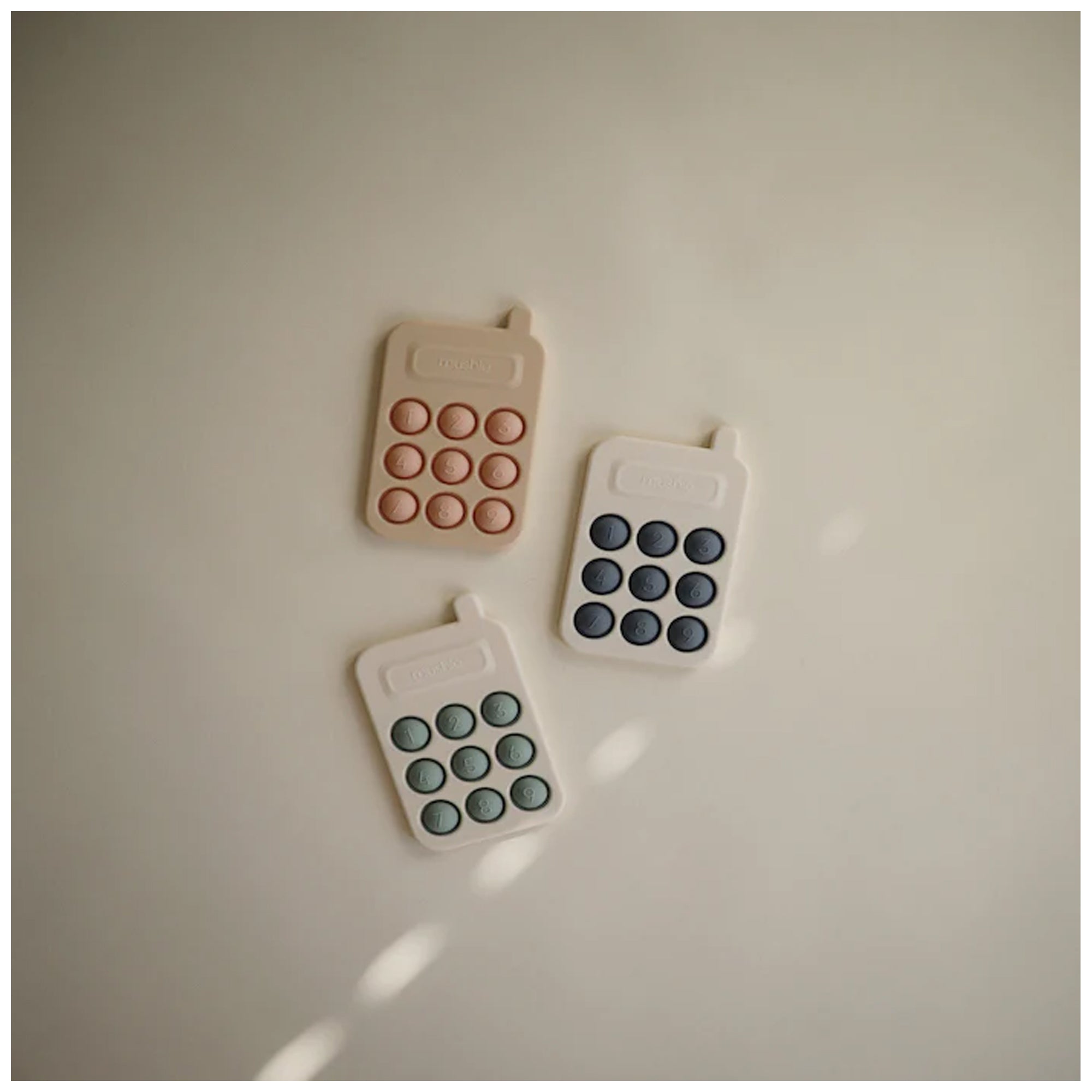 MUSHIE Phone Press Toy - Blush