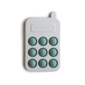 MUSHIE Phone Press Toy - Cambridge blue